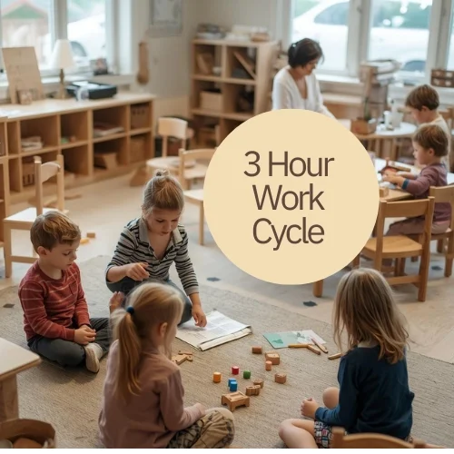 best school near me montessori 3 hour work cycle