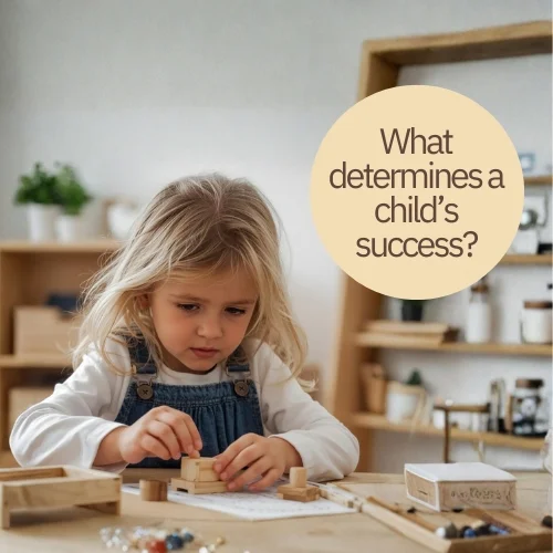 what determines a childs success montessori school near me